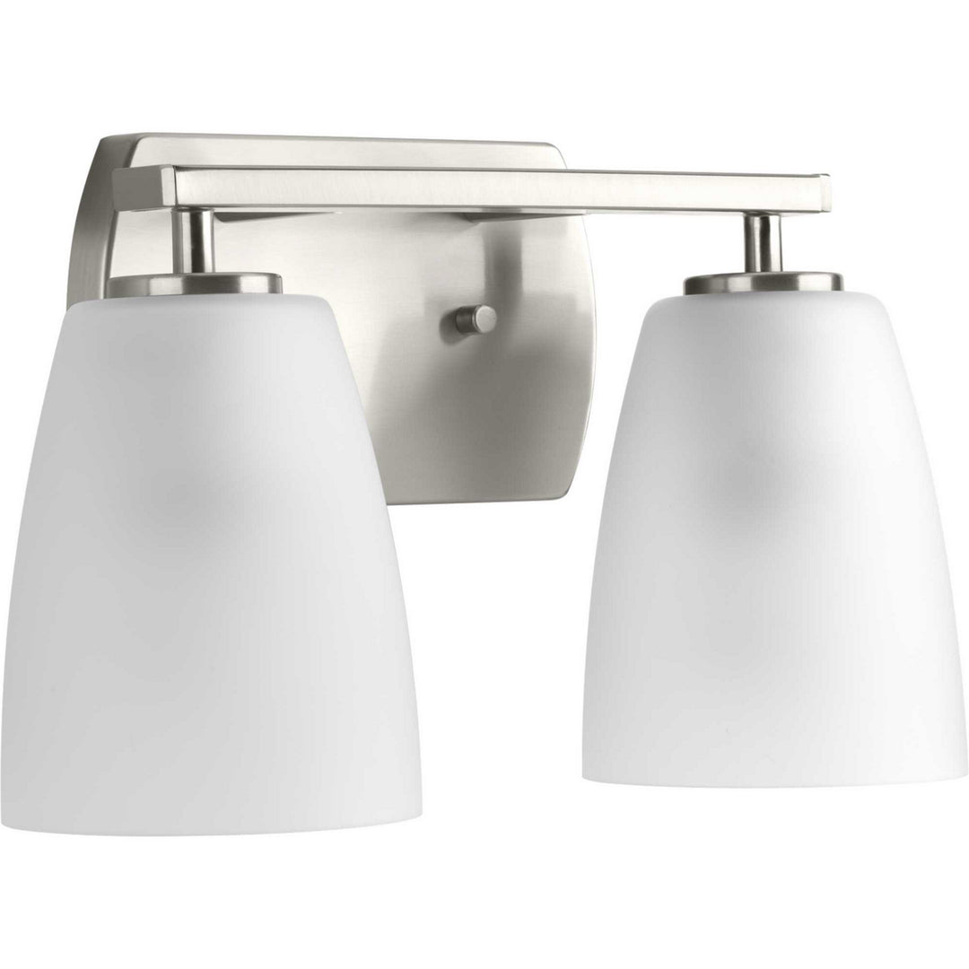Progress Leap P300132-009 Bath Vanity Light 14 in. wide - Brushed Nickel