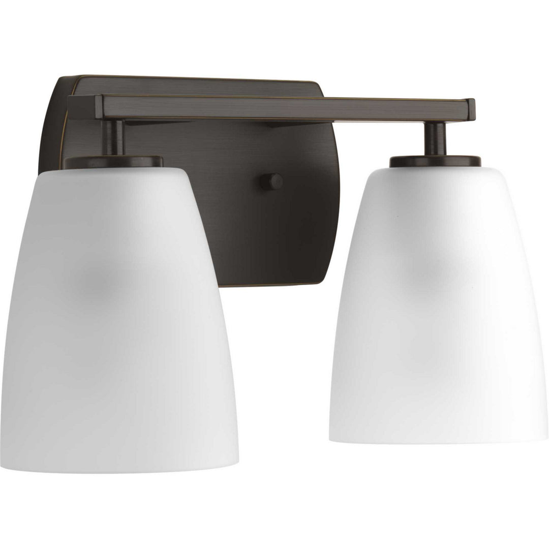 Progress Leap P300132-020 Bath Vanity Light 14 in. wide - Antique Bronze