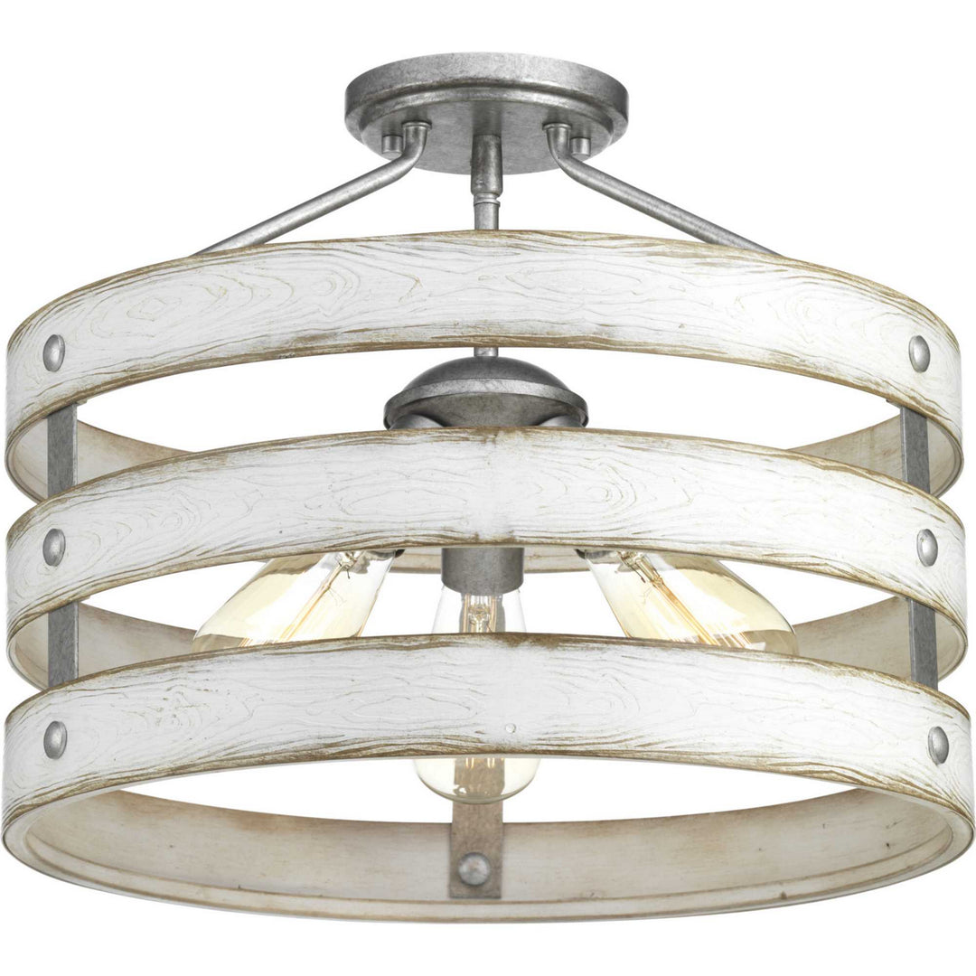 Progress Gulliver P350049-141 Ceiling Light - Galvanized Finish
