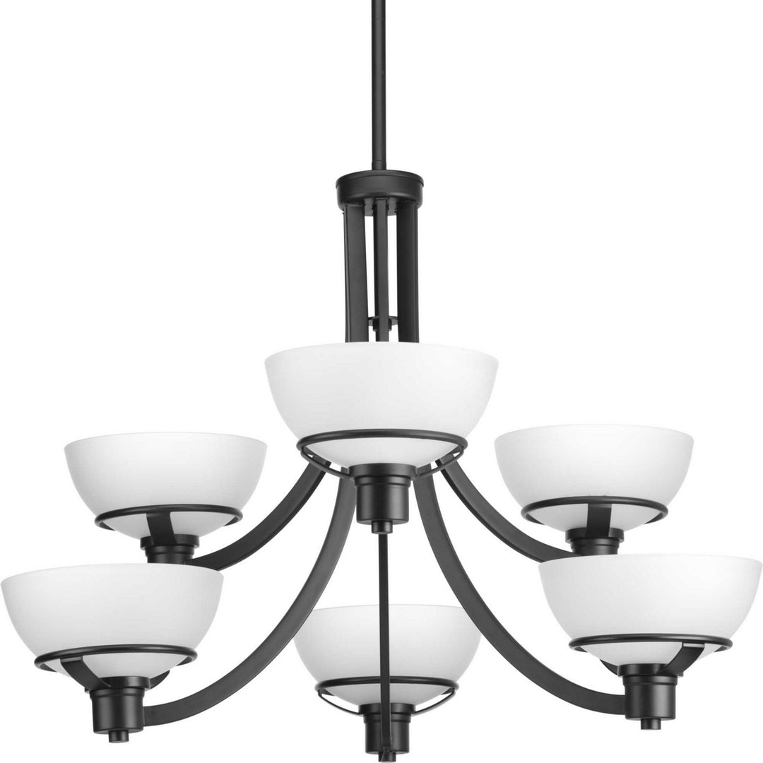 Progress Domain P400036-031 Chandelier Light - Black