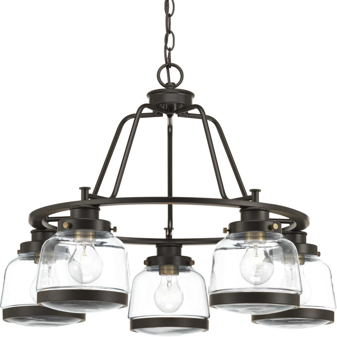 Progress Judson P400058-020 Chandelier Light - Antique Bronze