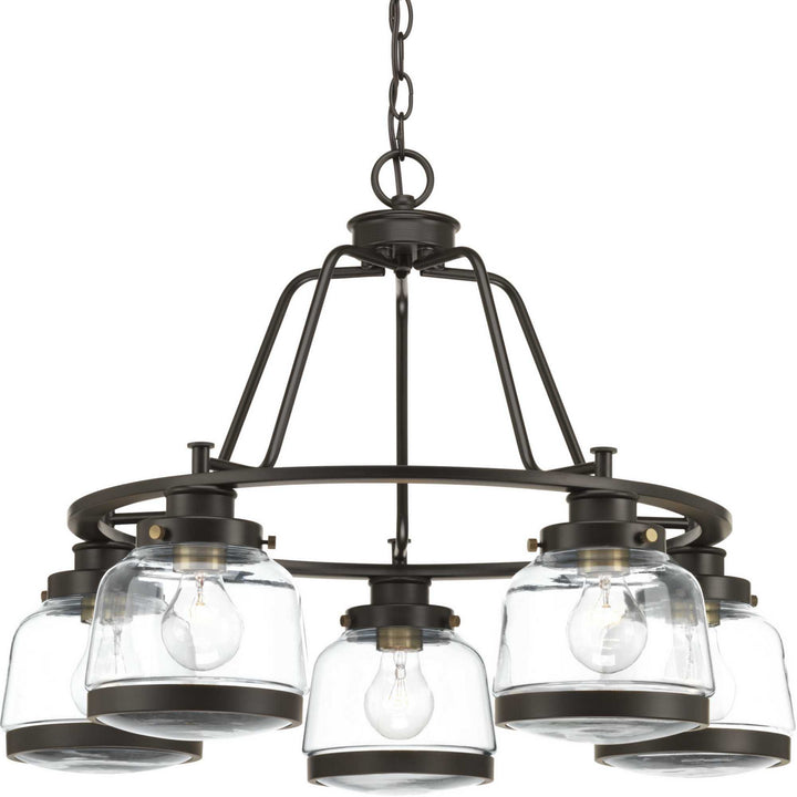 Progress Judson P400058-020 Chandelier Light - Antique Bronze