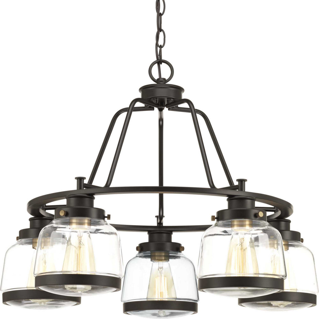 Progress Judson P400058-020 Chandelier Light - Antique Bronze
