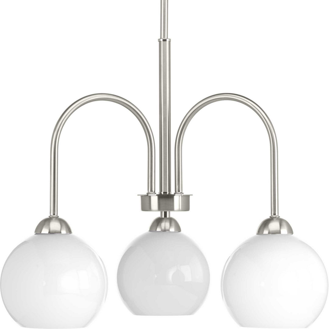 Progress Carisa P400059-009 Chandelier Light - Brushed Nickel