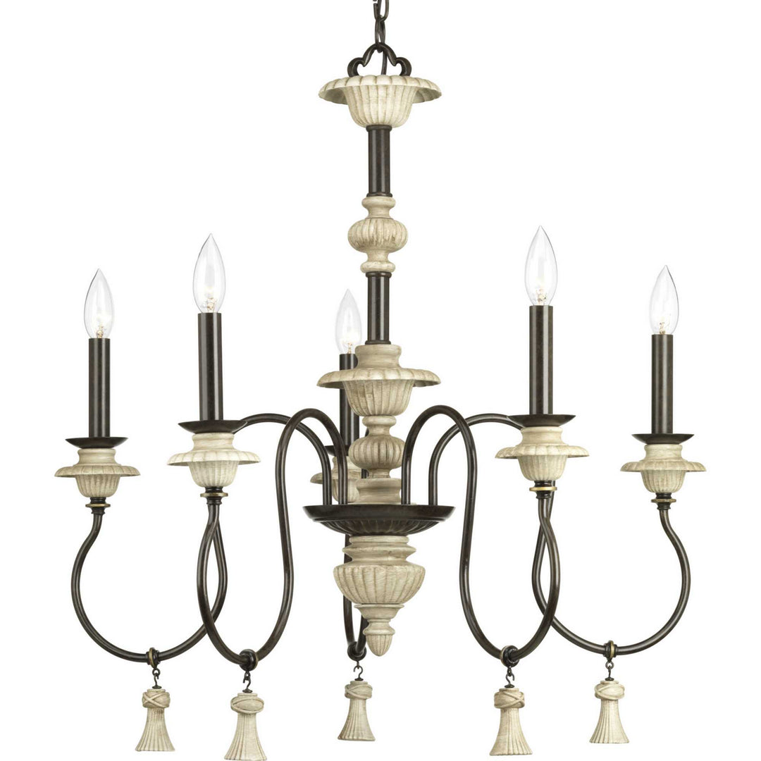 Progress Bergamo P400068-077 Chandelier Light - Forged Bronze