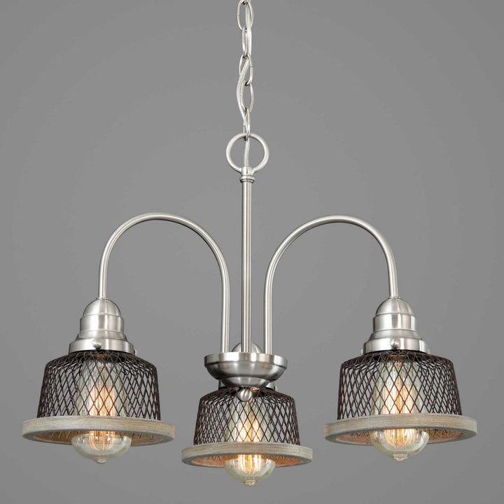 Progress Tilley P400073-009 Chandelier Light - Brushed Nickel