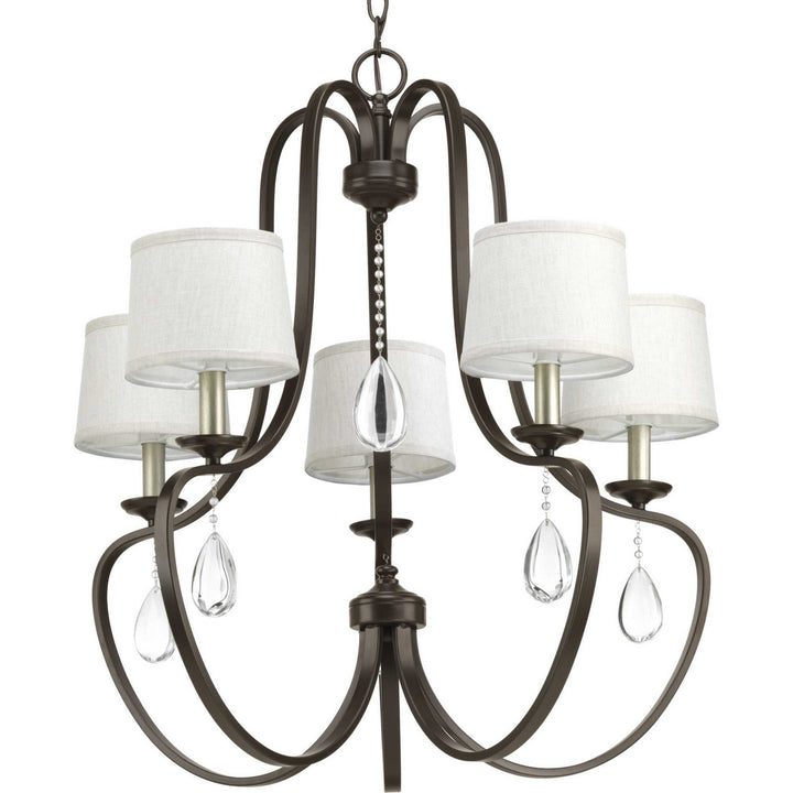 Progress Anjoux P400087-020 Chandelier Light - Antique Bronze