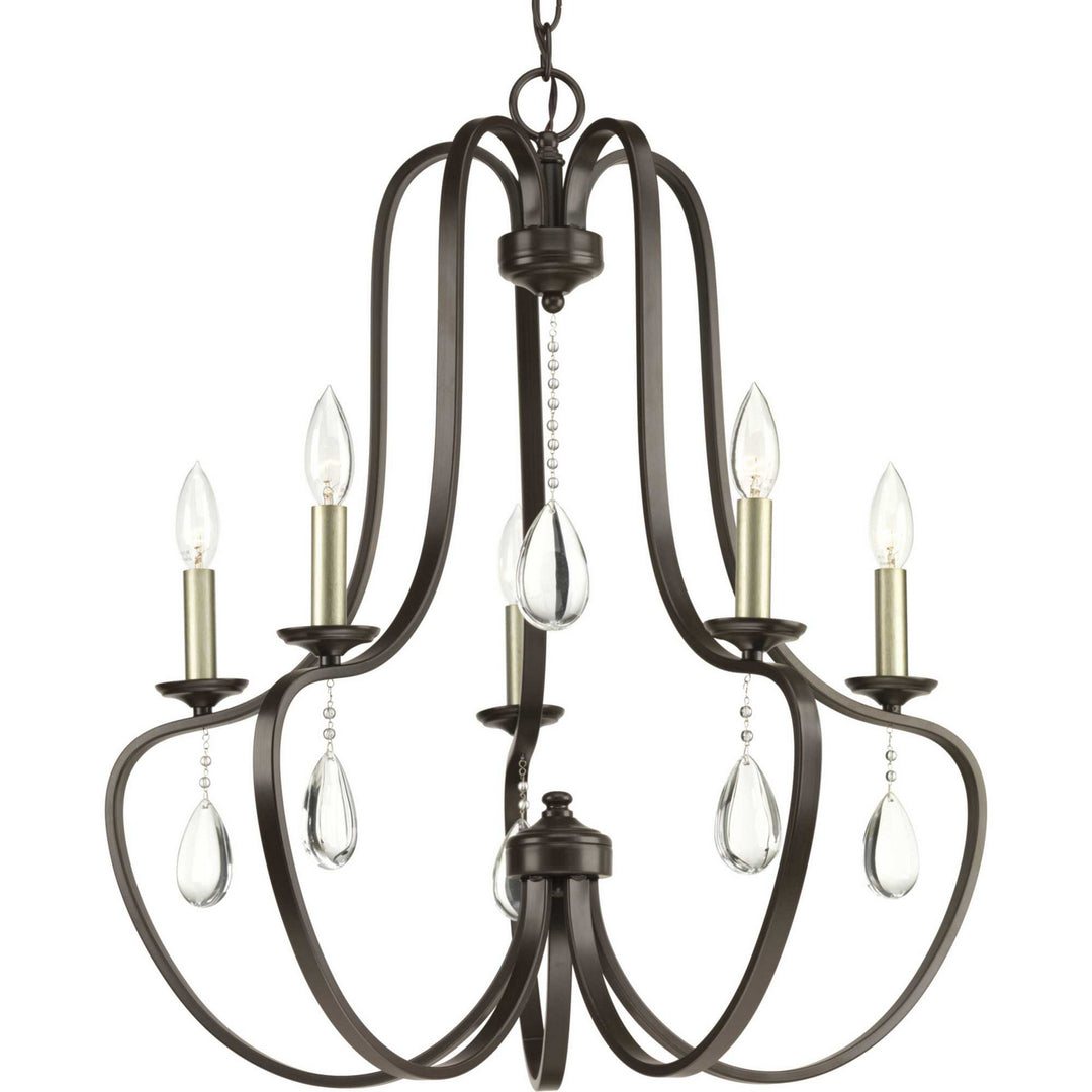Progress Anjoux P400087-020 Chandelier Light - Antique Bronze