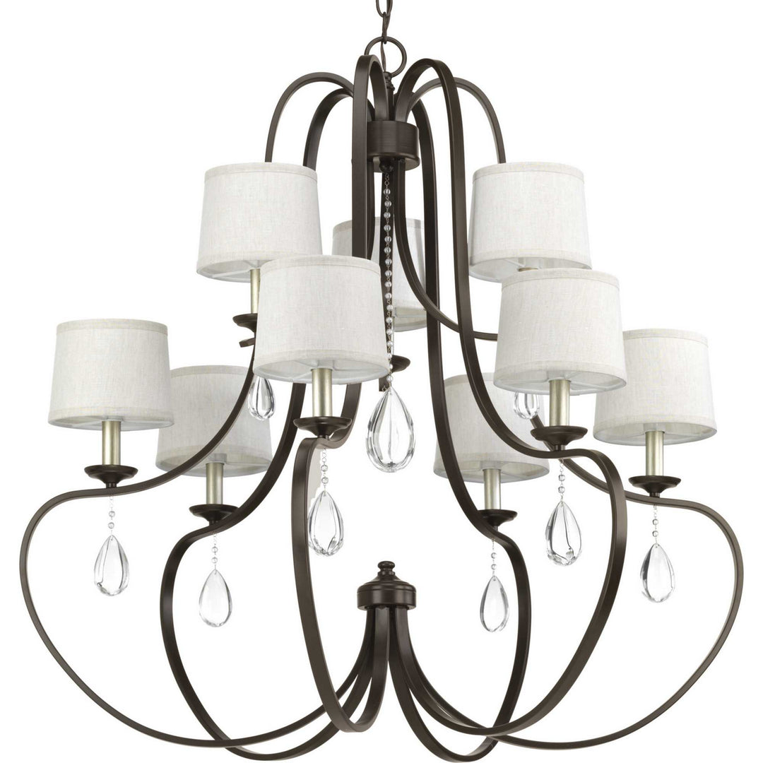 Progress Anjoux P400088-020 Chandelier Light - Antique Bronze