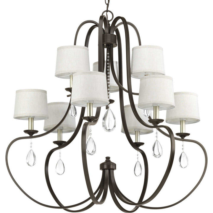 Progress Anjoux P400088-020 Chandelier Light - Antique Bronze