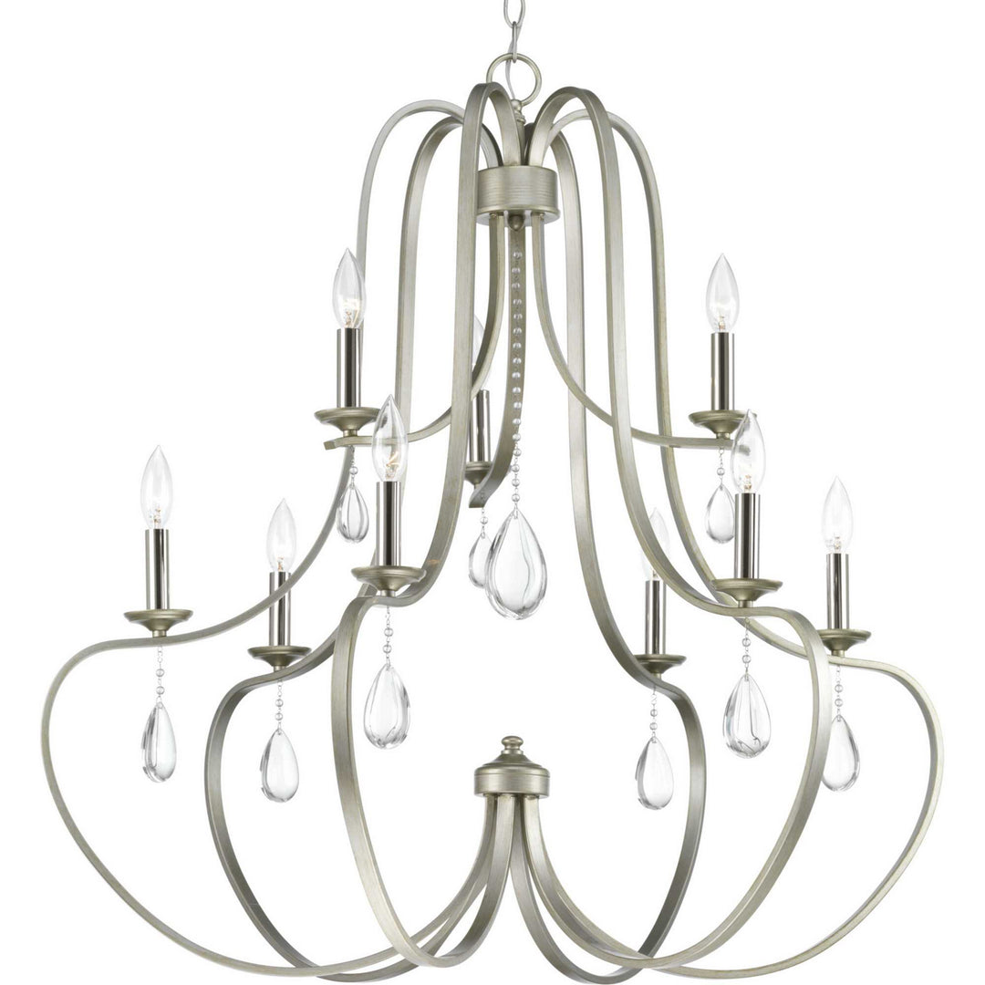 Progress Anjoux P400088-134 Chandelier Light - Silver Ridge