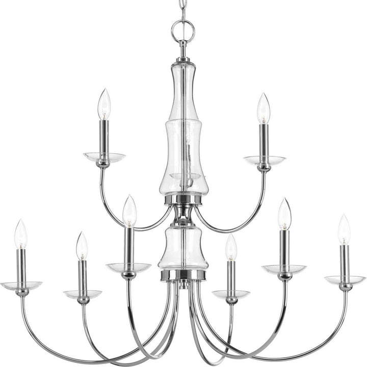 Progress Litchfield P400104-015 Chandelier Light - Polished Chrome