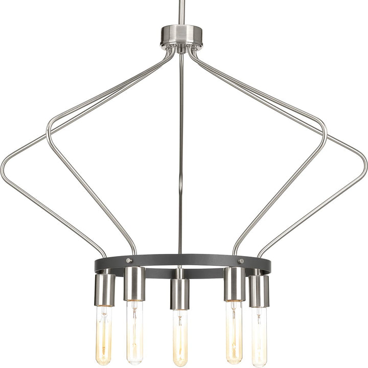 Progress Hangar P400105-009 Chandelier Light - Brushed Nickel