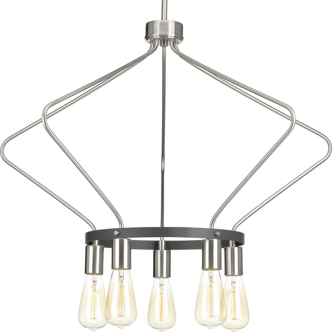 Progress Hangar P400105-009 Chandelier Light - Brushed Nickel