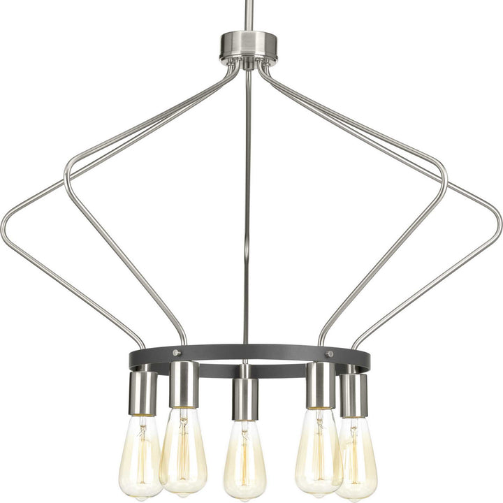 Progress Hangar P400105-009 Chandelier Light - Brushed Nickel