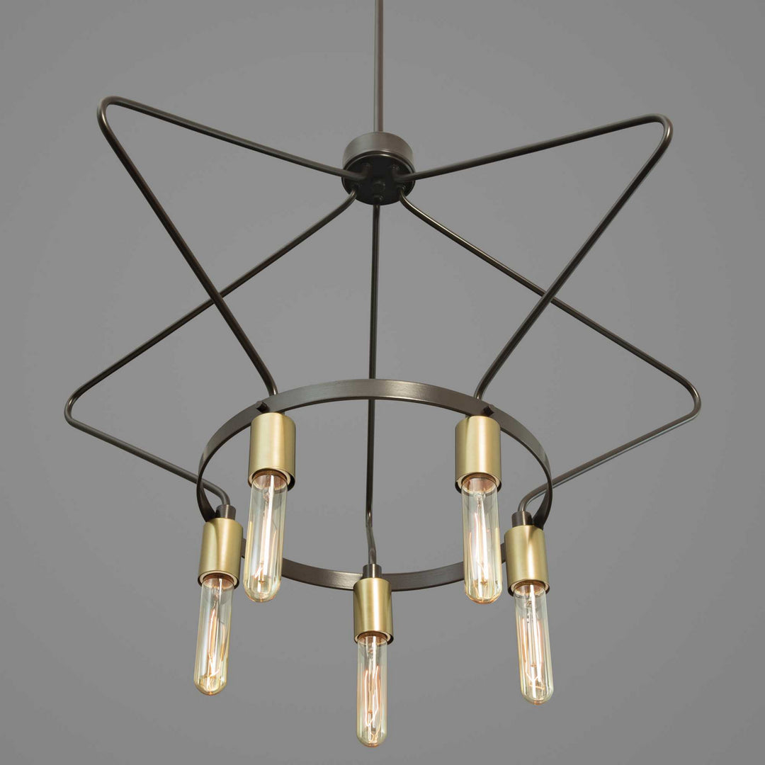 Progress Hangar P400105-020 Chandelier Light - Antique Bronze