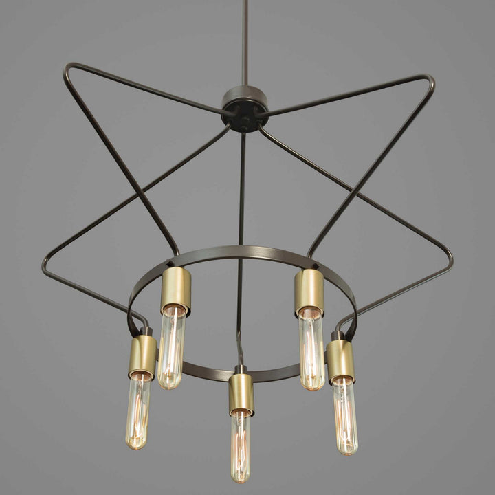 Progress Hangar P400105-020 Chandelier Light - Antique Bronze