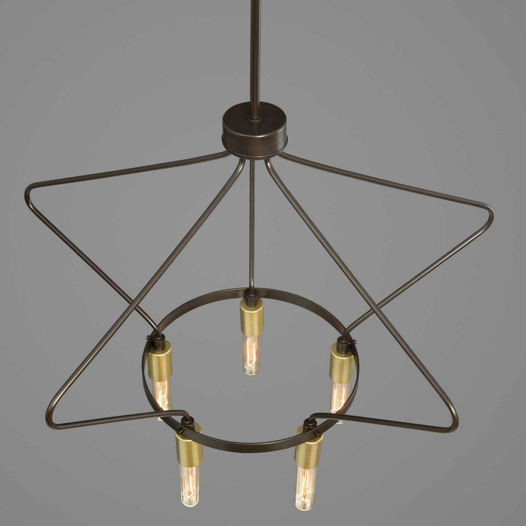 Progress Hangar P400105-020 Chandelier Light - Antique Bronze
