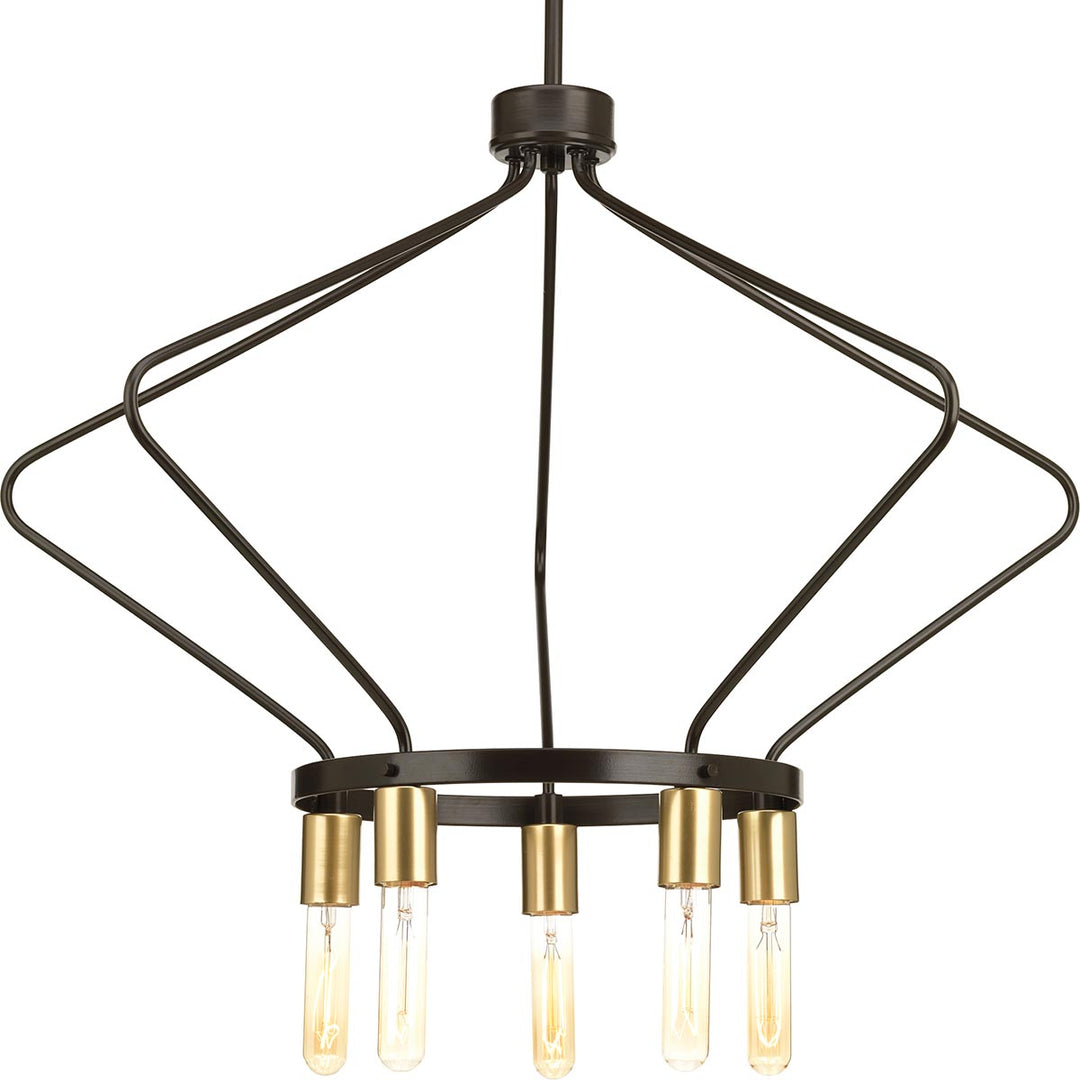 Progress Hangar P400105-020 Chandelier Light - Antique Bronze
