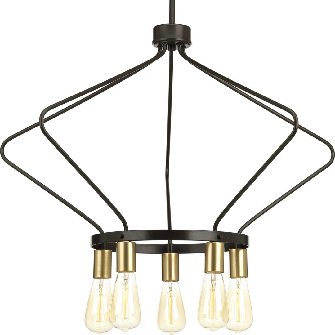 Progress Hangar P400105-020 Chandelier Light - Antique Bronze