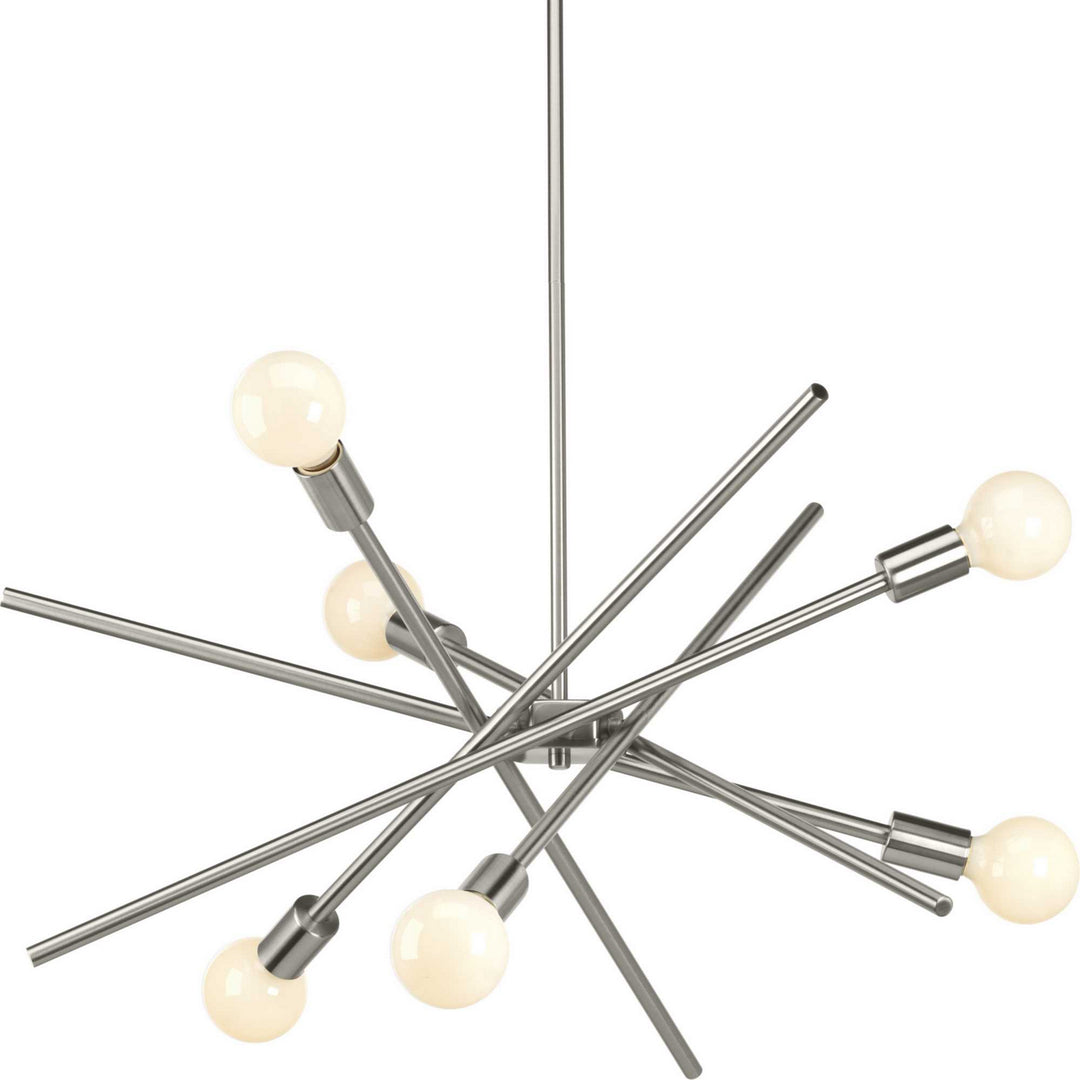 Progress Astra P400108-009 Chandelier Light - Brushed Nickel