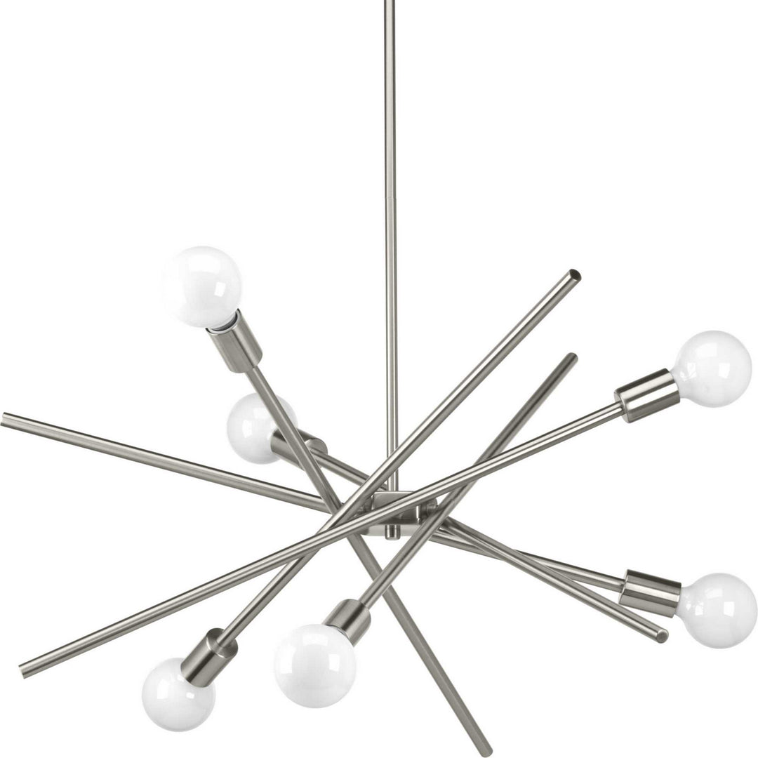 Progress Astra P400108-009 Chandelier Light - Brushed Nickel