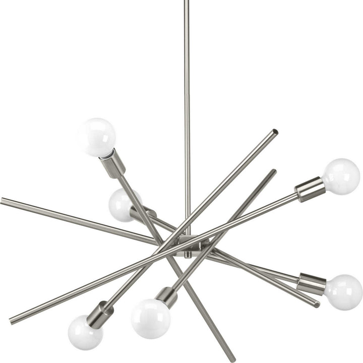 Progress Astra P400108-009 Chandelier Light - Brushed Nickel