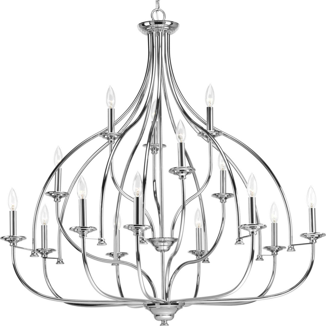 Progress Tinsley P400110-015 Chandelier Light - Polished Chrome