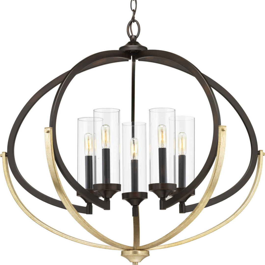 Progress Evoke P400117-020 Chandelier Light - Antique Bronze