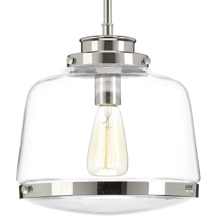 Progress Judson P500061-104 Pendant Light - Polished Nickel