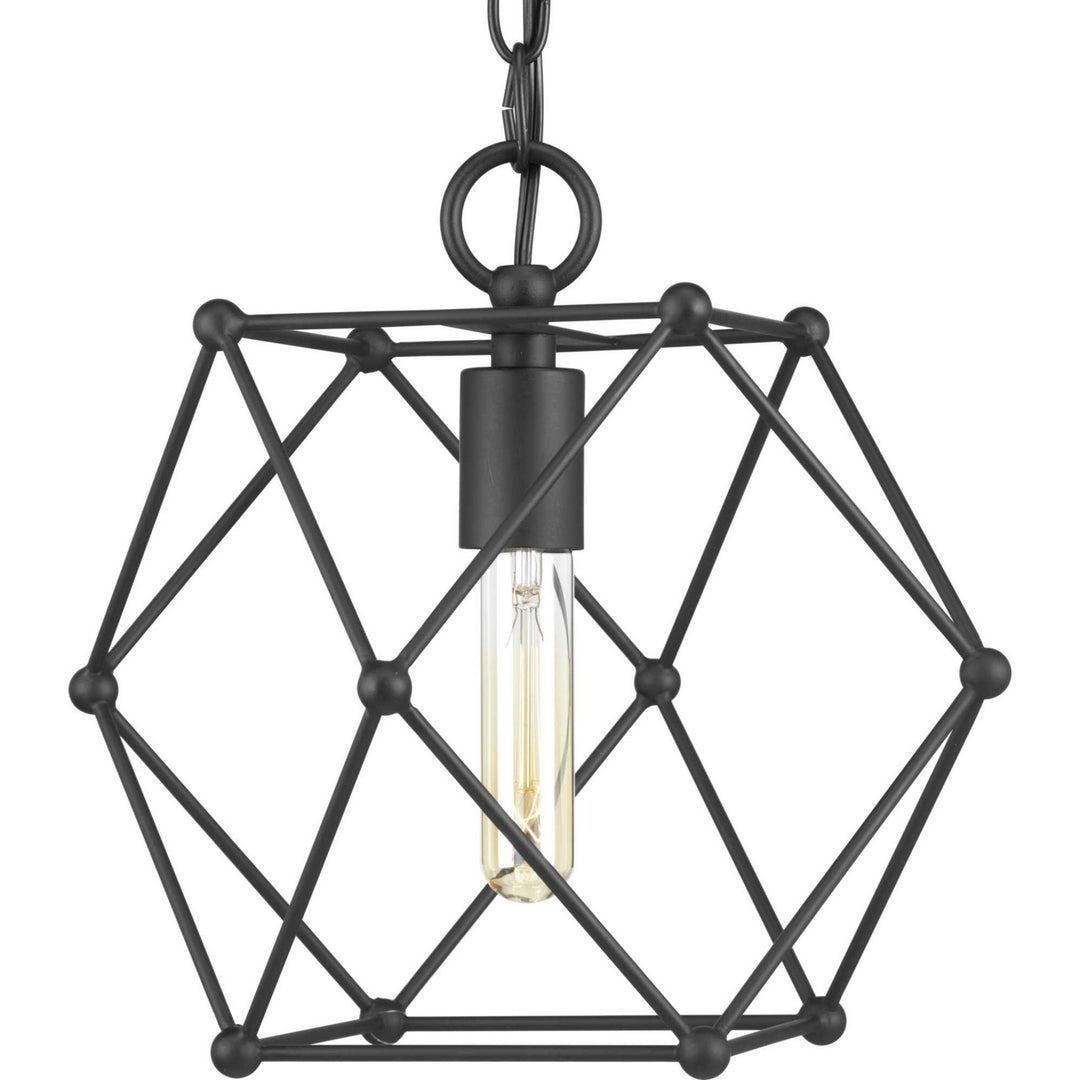Progress Spatial P500082-031 Pendant Light - Black