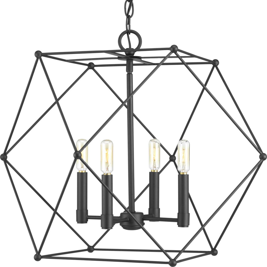 Progress Spatial P500083-031 Pendant Light - Black