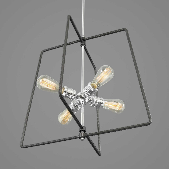 Progress Re-Bar P500120-015 Pendant Light - Polished Chrome