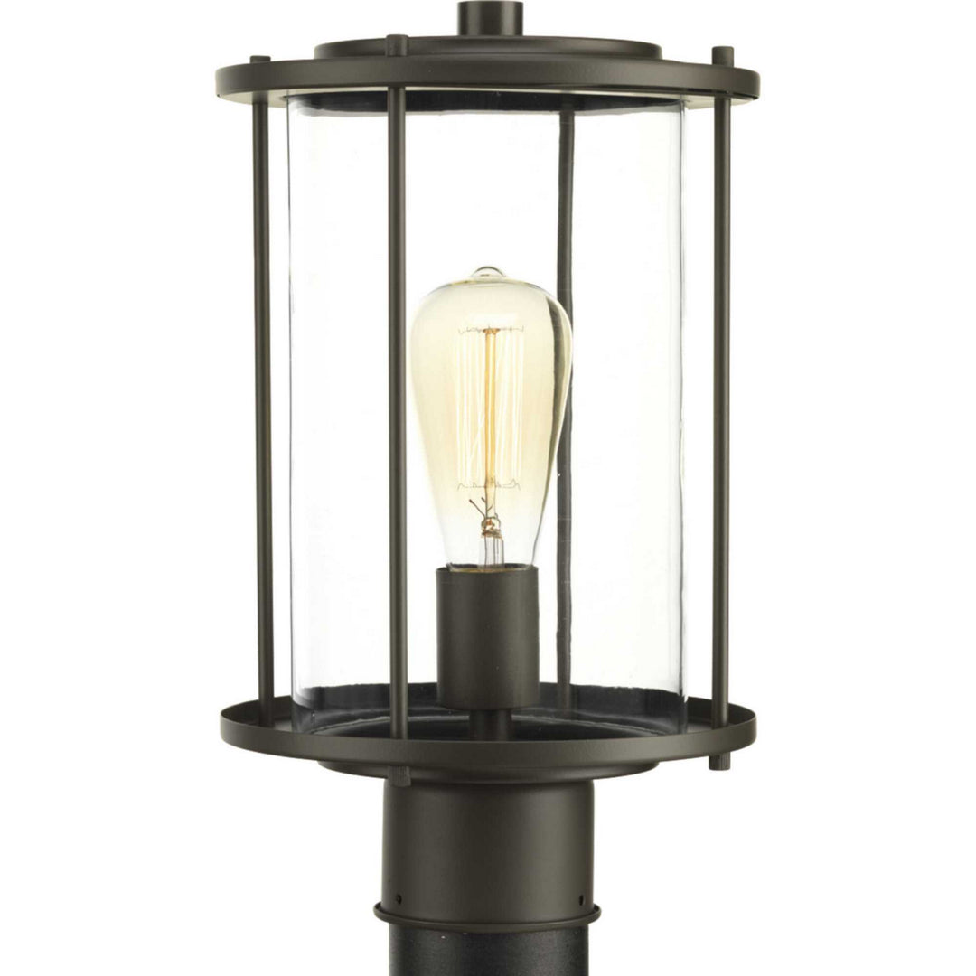 Progress Lighting P540020-020 Gunther One Light Post Lantern Outdoor Bronze / Dark