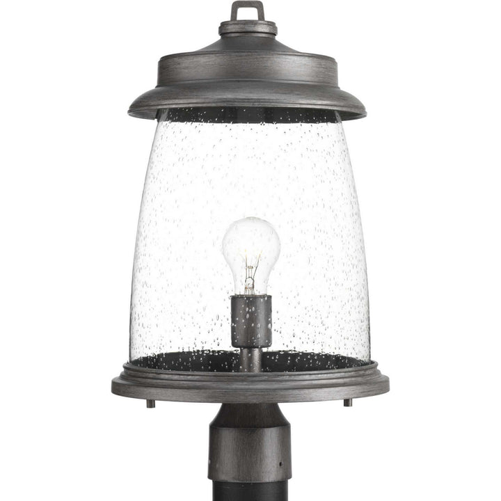 Progress Lighting P540030-103 Conover One Light Post Lantern Outdoor Pewter, Nickel, Silver