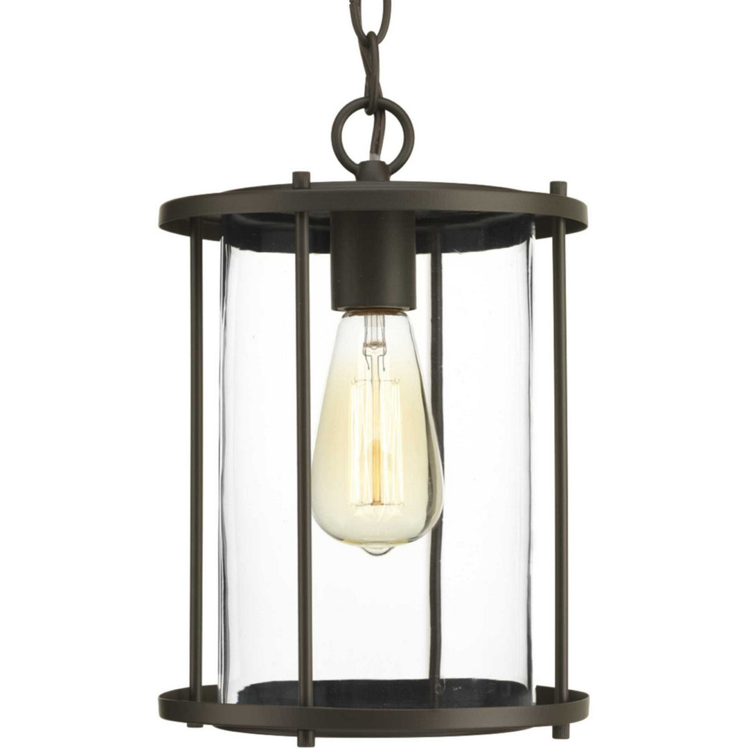 Progress Lighting P550020-020 Gunther One Light Hanging Lantern Outdoor Bronze / Dark