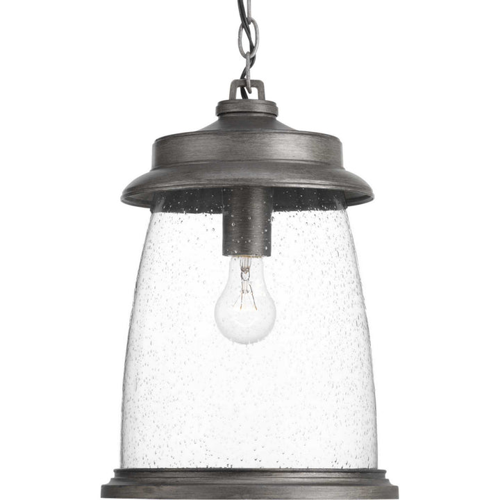 Progress Lighting P550030-103 Conover One Light Hanging Lantern Outdoor Pewter, Nickel, Silver