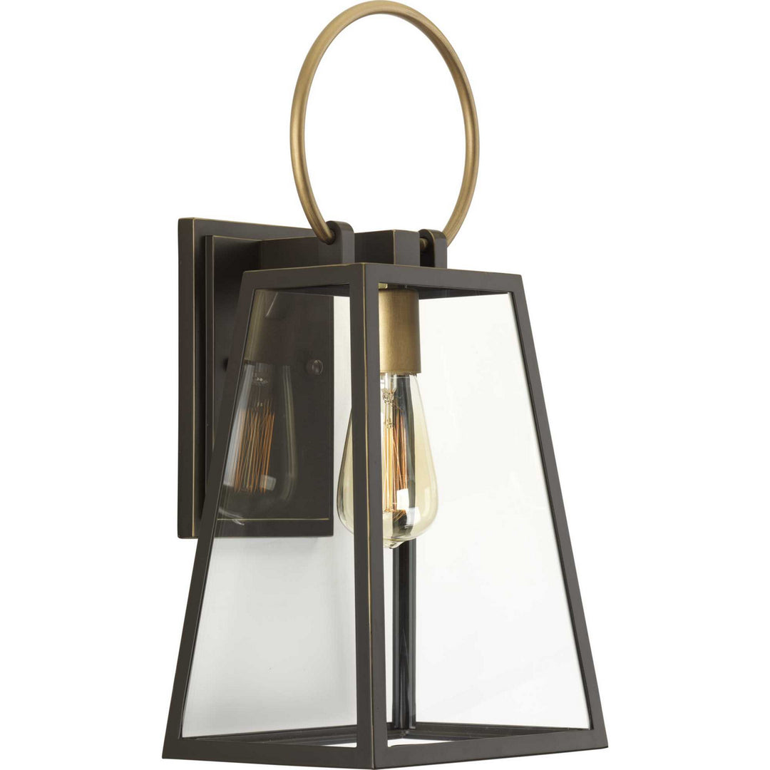 Progress Lighting P560078-020 Barnett One Light Wall Lantern Outdoor Bronze / Dark