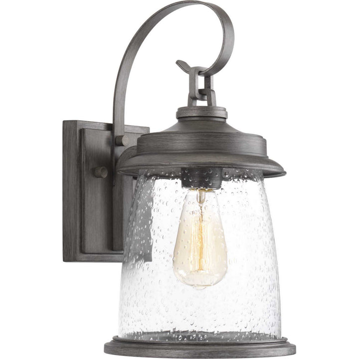 Progress Lighting P560084-103 Conover One Light Wall Lantern Outdoor Pewter, Nickel, Silver