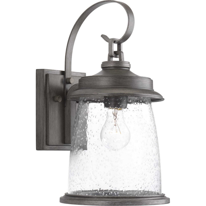 Progress Lighting P560084-103 Conover One Light Wall Lantern Outdoor Pewter, Nickel, Silver