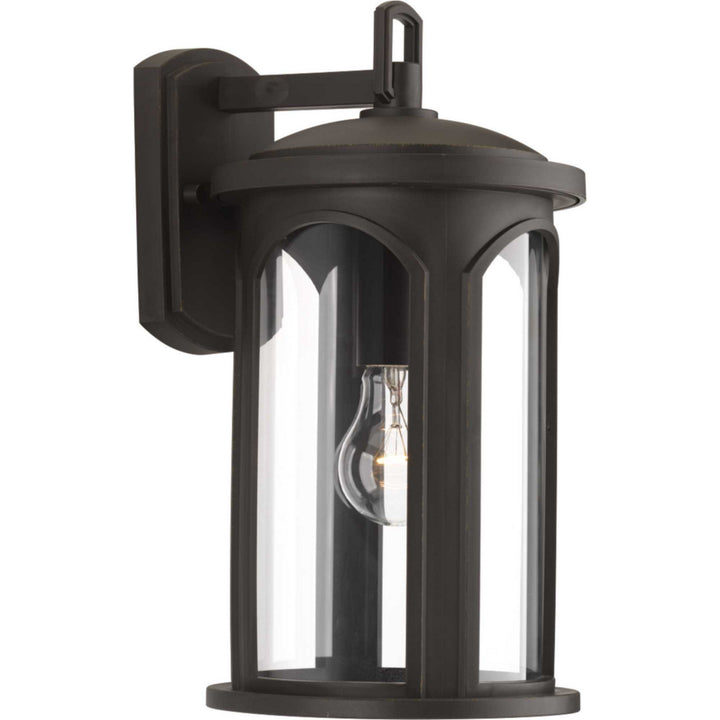 Progress Lighting P560087-020 Gables One Light Wall Lantern Outdoor Bronze / Dark