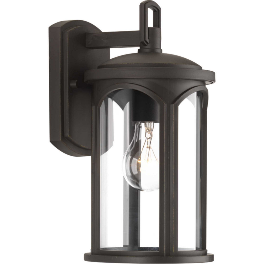 Progress Lighting P560088-020 Gables One Light Wall Lantern Outdoor Bronze / Dark