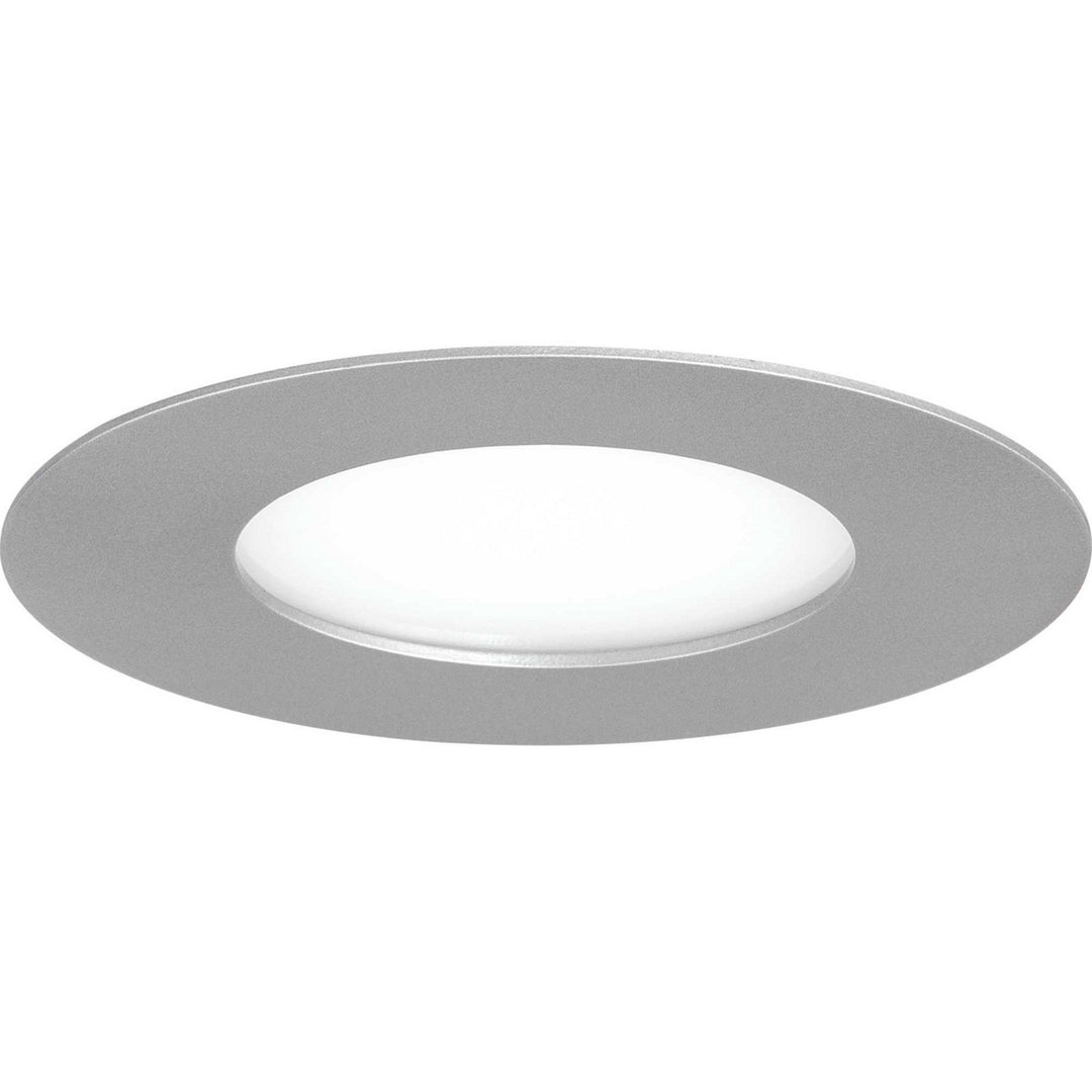 Progress Lighting P800004-009-30 Edgelit Recessed Led Recessed Recessed Light Pewter, Nickel, Silver