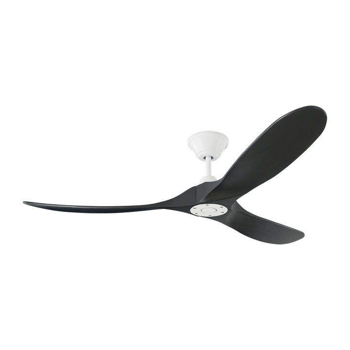 Visual Comfort Fan Maverick 60 3MAVR60BKBK Ceiling Fan - Matte Black, Matte Black/Matte Black/