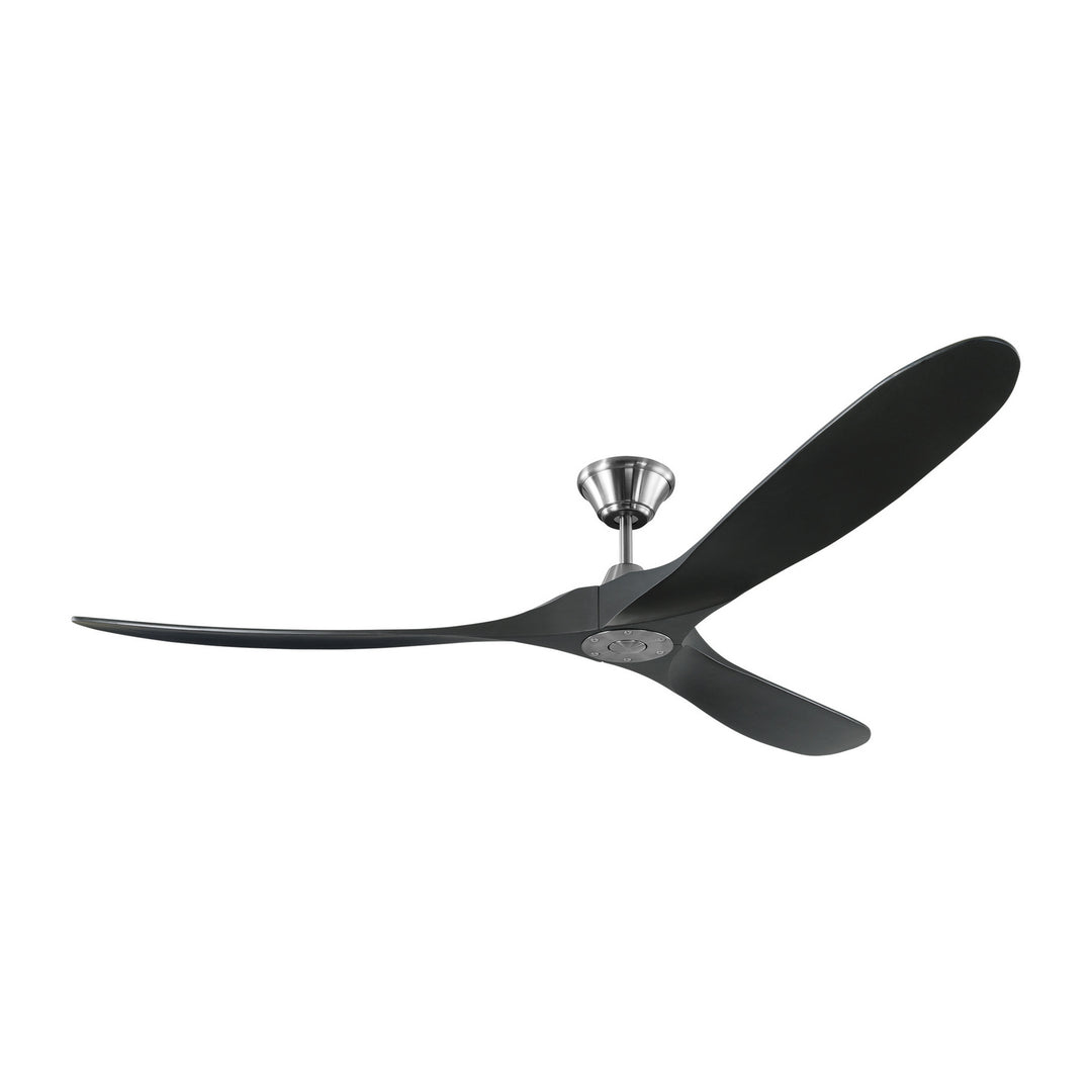 Visual Comfort Fan Maverick 70 3MAVR70BKBK Ceiling Fan - Matte Black, Matte Black/Matte Black/