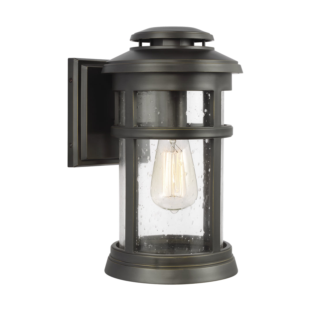 Visual Comfort Studio OL14301ANBZ Newport One Light Outdoor Wall Lantern Outdoor Bronze / Dark