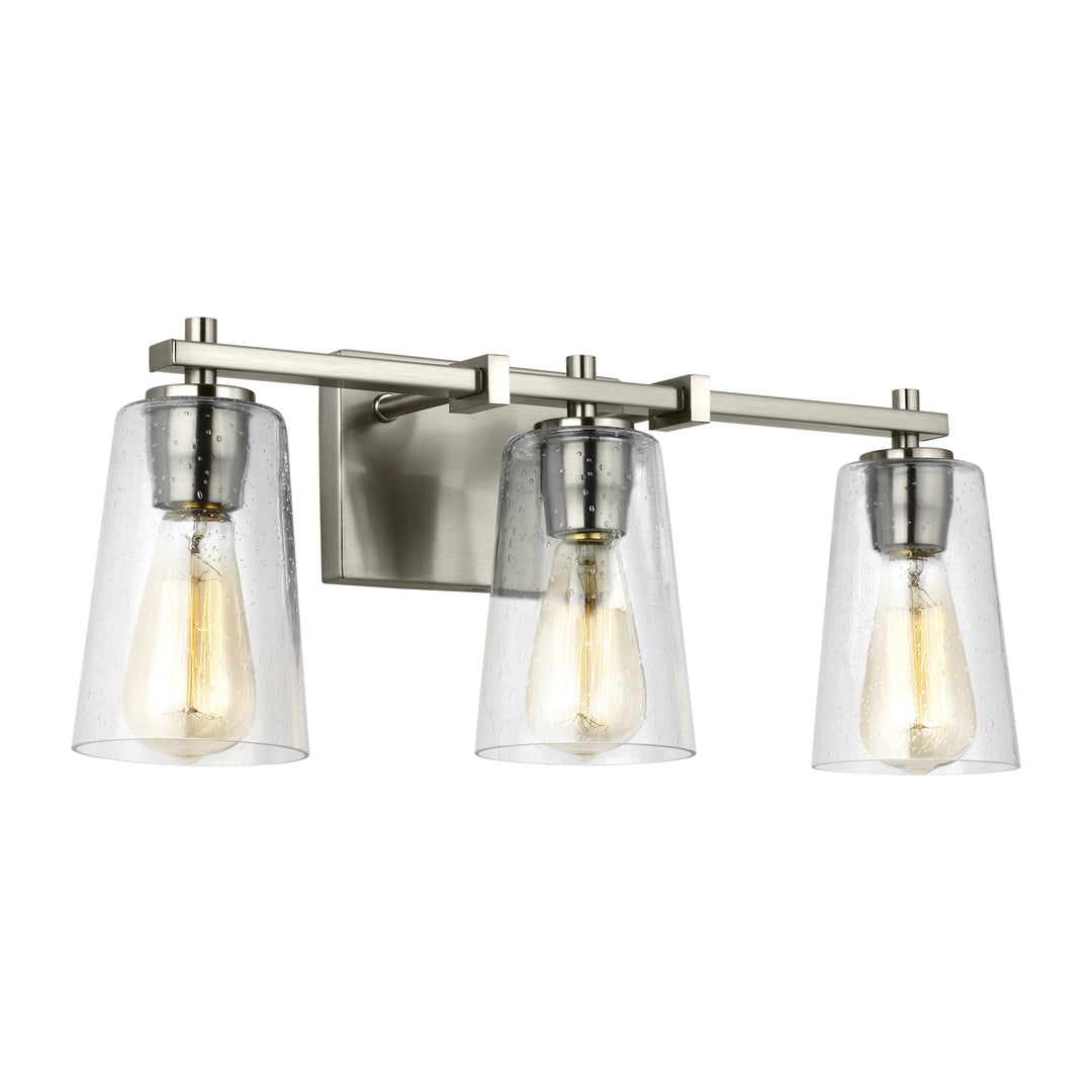 Visual Comfort Studio Mercer VS24303SN Bath Vanity Light 22 in. wide - Satin Nickel