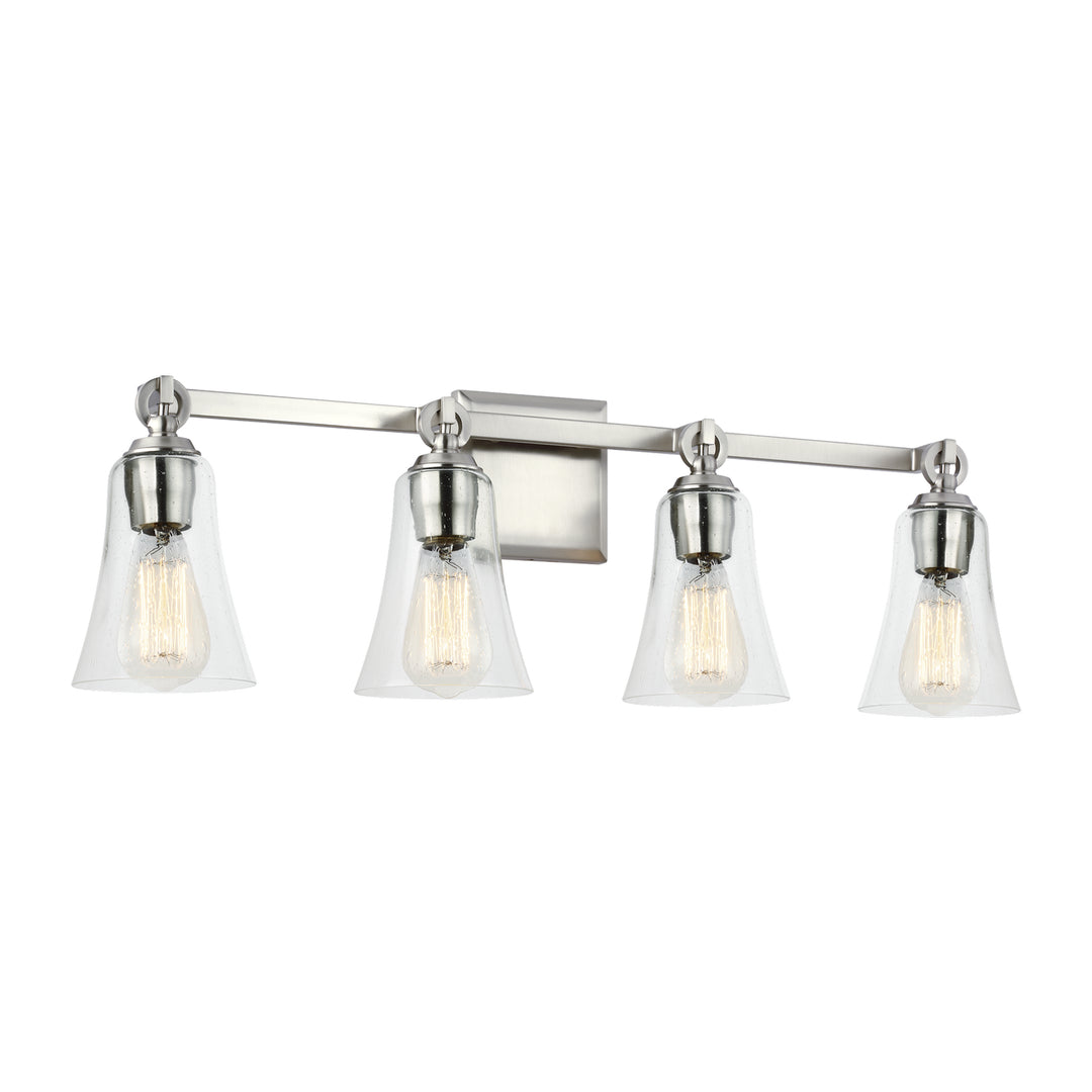 Visual Comfort Studio Monterro VS24704SN Bath Vanity Light 31 in. wide - Satin Nickel