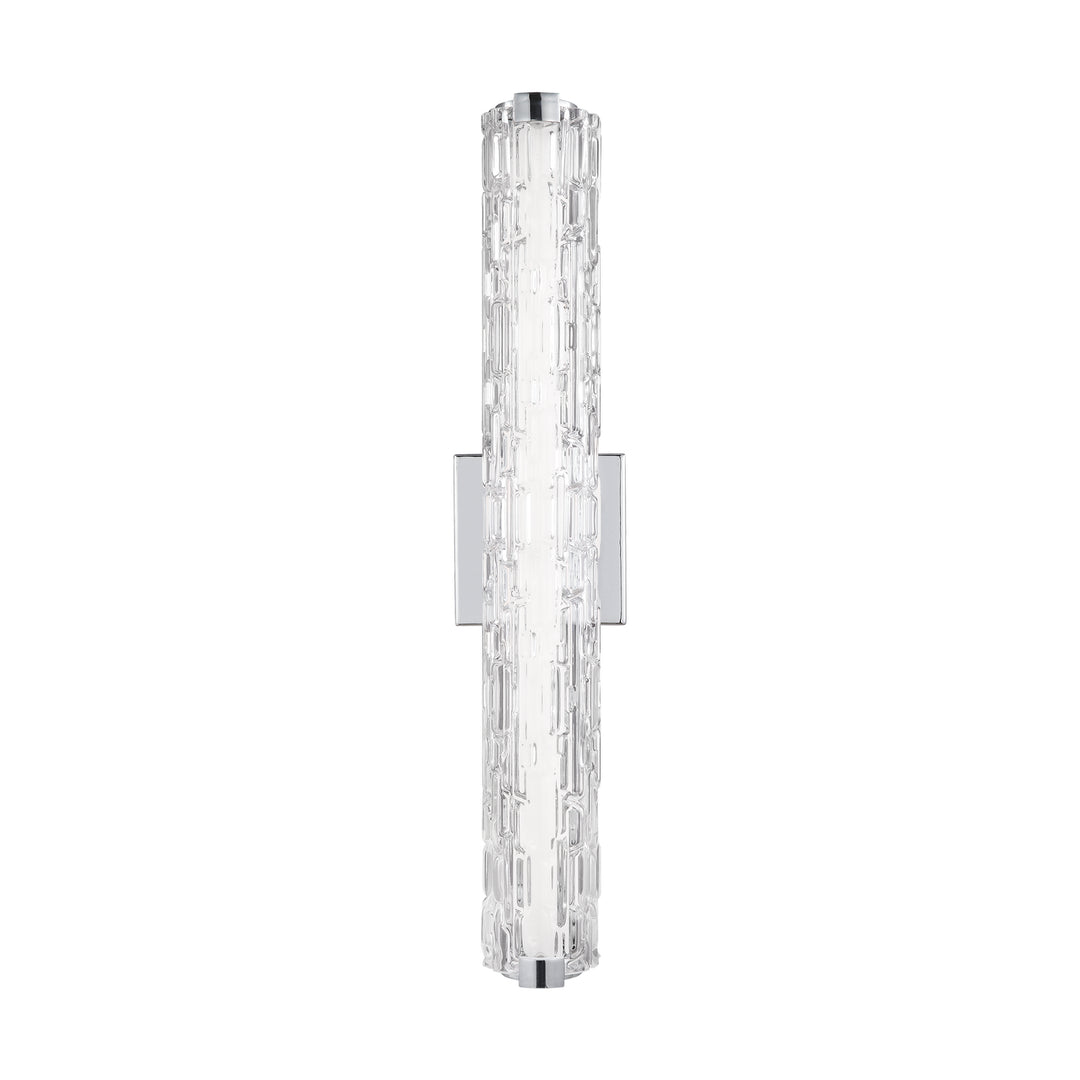 Visual Comfort Studio Cutler WB1869CH-L1 Bath Vanity Light 24 in. wide - Chrome
