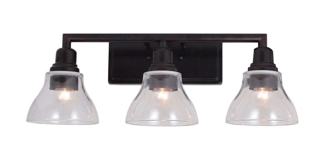 Revolution BL513OBCG Bath Vanity Light 24 in. wide - Oil Bronze